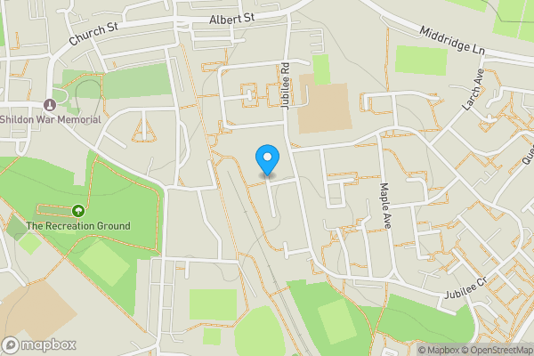 Map location for Cedar Grove, SHILDON, County Durham, DL4 2EH