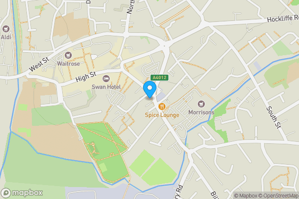 Map location for 26 Lake Street, Leighton Buzzard, Bedfordshire, LU7 1RX