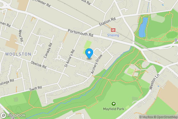 Map location for 9 Temple Road, Southampton, Hampshire, SO19 9FE