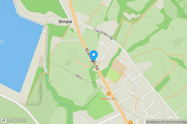 Map location for 8 Walton Fold (and land south east side of 10 Round Barn), Blackburn Road, Turton, Bolton, Lancashire BL7 0QB