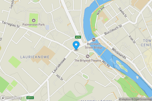 Map location for 24 Galloway Street, Dumfries, DG2 7TL