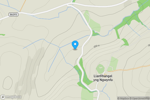 Map location for Bwthyn Rhyddid, Llanfihangel, Llanfyllin, Powys, SY22 5JD