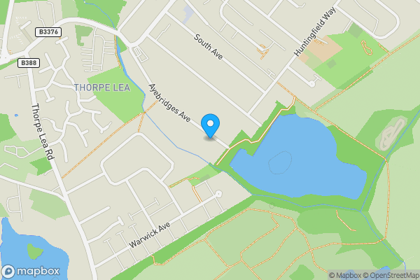 Map location for 33 Ayebridges Avenue, Egham, Surrey, TW20 8HS