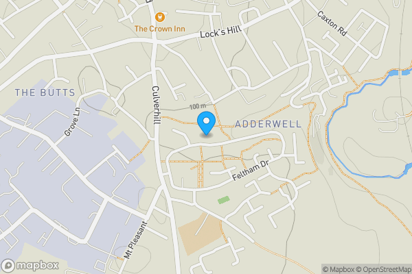 Map location for 34, Austin Close, Frome, BA11 5AY