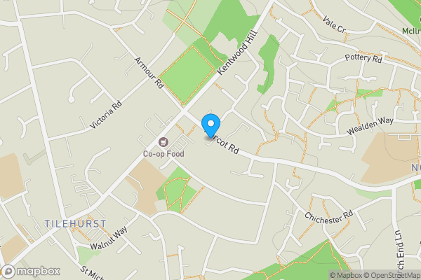 Map location for 20 Norcot Road, Tilehurst, Reading, RG30 6BU
