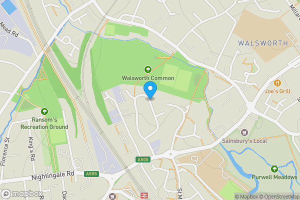 Map location for Common Rise, HITCHIN, Hertfordshire, SG4 0HP
