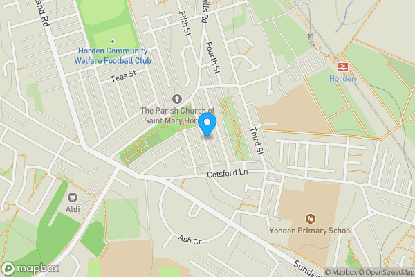 Map location for 77 Sixth Street Horden, Peterlee, County Durham, SR8 4JX