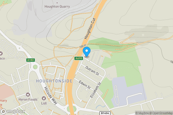 Map location for High Hillside Farm, Houghton Le Spring, Tyne and Wear, DH5 8BG