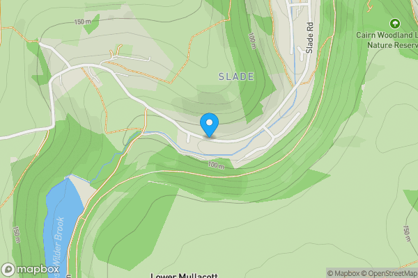 Map location for 2 Colley Bridge, Higher Slade Road, Ilfracombe, EX34 8LH