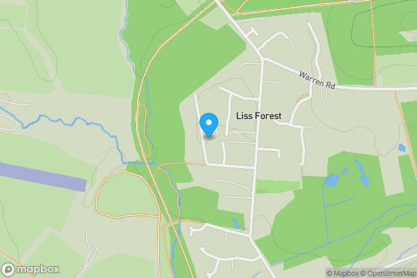 Map location for Infill Land / Plot @ Forest Edge, Liss, Hampshire, GU33 7BW