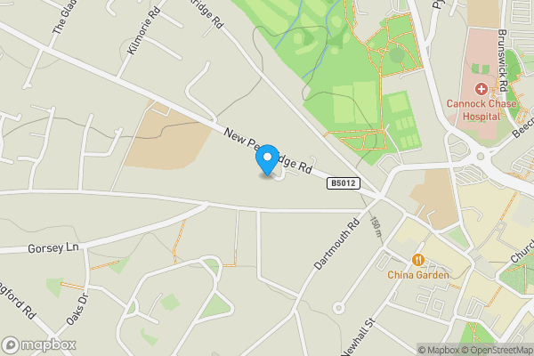 Vacant first floor flat in Cannock