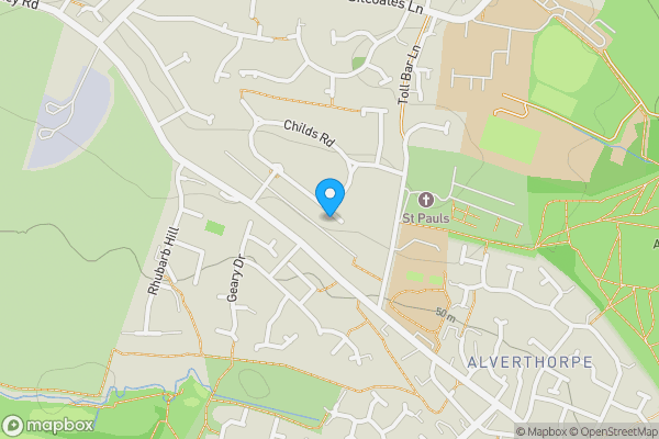 Map location for 6 Marion Grove, Wakefield, West Yorkshire WF2 0BL