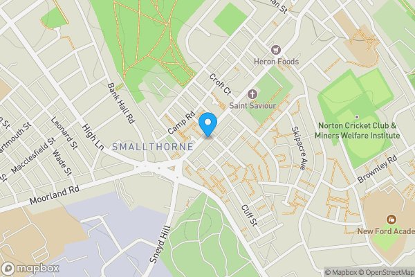 Map location for 52 Ford Green Road, Stoke-On-Trent, Staffordshire, ST6 1NX