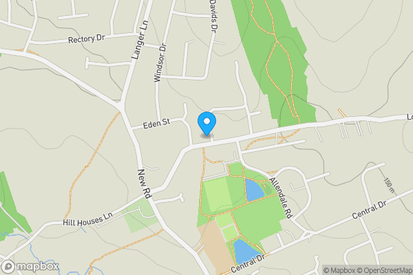 Map location for 1 Pear Tree Avenue, Wingerworth, Chesterfield S42 6QB