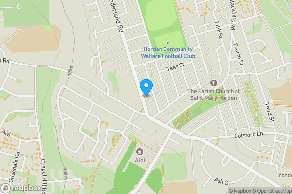 Map location for 37 Thirteenth Street Horden, Peterlee, County Durham, SR8 4QP