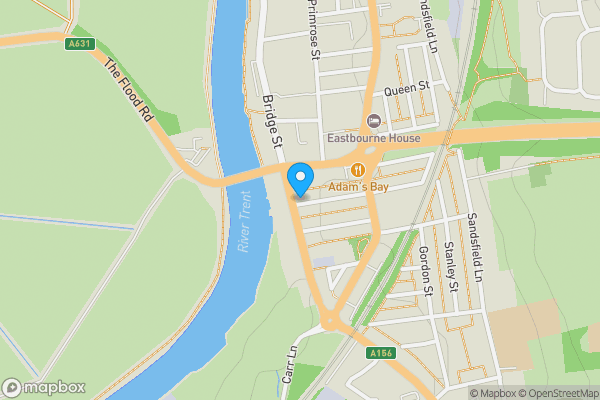 Map location for 19 Lea Road, Gainsborough, Lincolnshire, DN21 1LW