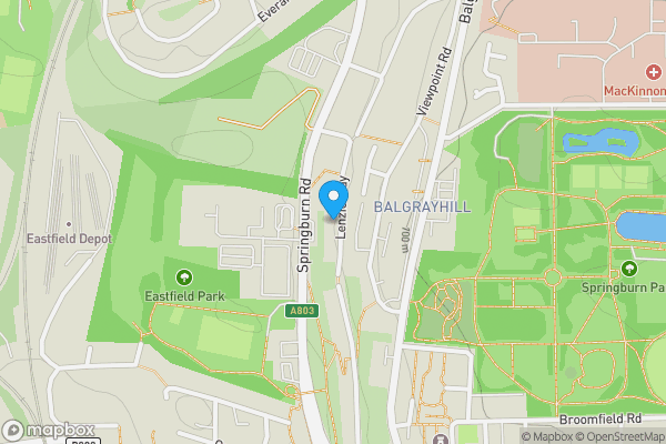 Map location for 9 Lenzie Way, Glasgow, G21 3TB