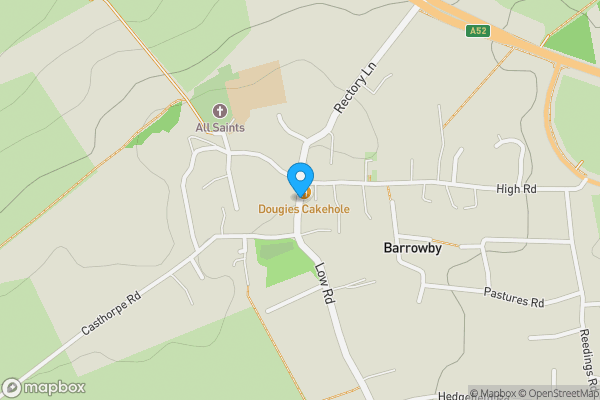 Map location for Rinteln and Kinross, Main Street, Barrowby, Grantham NG32 1BZ