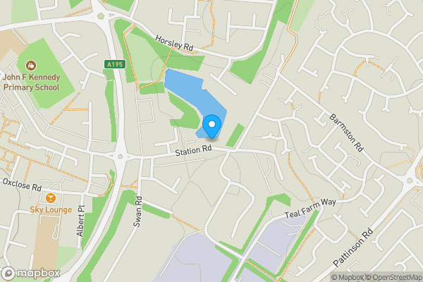 Map location for 16 Sherringham House Station Road, Washington, Tyne And Wear, NE38 8NJ