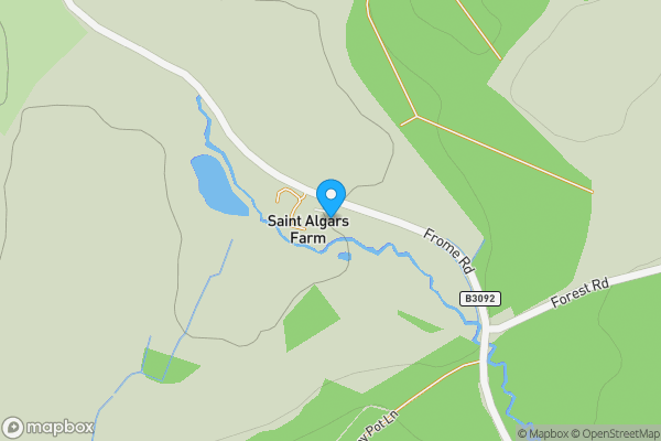 Map location for 60, St. Algars, Frome, West Woodlands, BA11 5ER