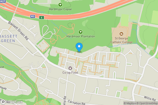 Map location for Leaside Way, Southampton, SO16 3EP