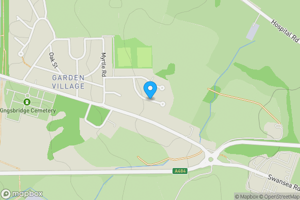 Map location for Llys Aneirin, Gorseinon, Swansea, West Glamorgan, SA4 4HW