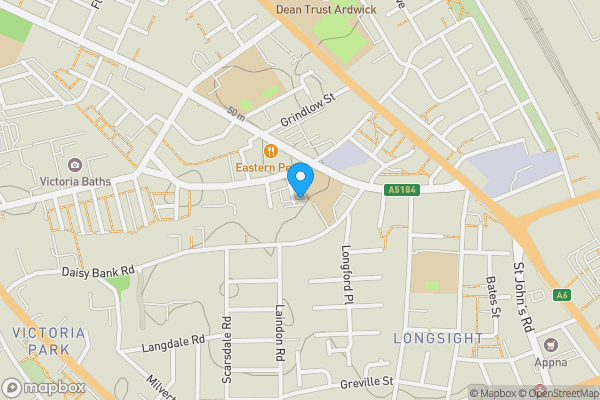 Map location for 13 Foxbank Street, Manchester, Greater Manchester, M13 0DJ
