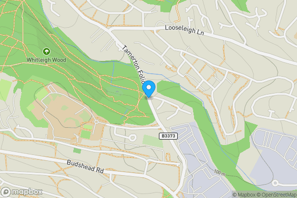 Map location for Land at Tamerton Foliot Road, Tamerton Foliot, Plymouth, Devon PL6 5FZ