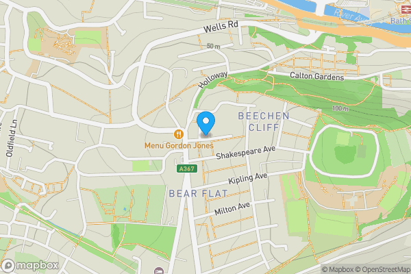 Map location for 1 Bruton Avenue, Bath, Somerset, BA2 4QJ