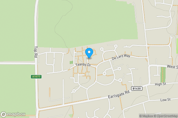 Map location for 21 Hiles Avenue Winterton, Scunthorpe, South Humberside, DN15 9XY