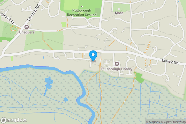 Map location for Barnhouse Close, Pulborough, West Sussex, RH20 2HT