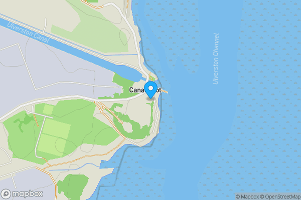 Map location for Bramley Cottage, Canal Foot, Ulverston, Cumbria LA12 9EL