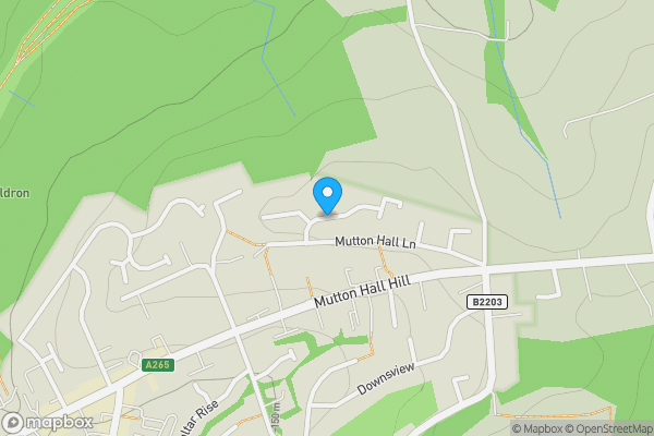 Map location for Ridgeway Close, Heathfield, East Sussex, TN21 8NS