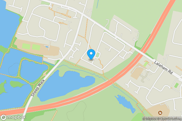 Map location for 50 Preston Road, Shepperton, Middlesex TW17 0BG