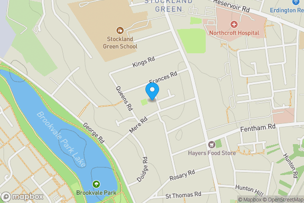 Map location for Brookvale Social Club, 9 Anchorage Road, Birmingham B23 7LJ