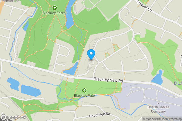 Map location for Lakeside Rise, MANCHESTER, Lancashire, M9 8QD