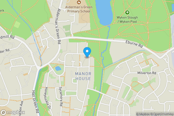 Map location for 91, Almond Tree Avenue, COVENTRY, West Midlands, CV2 1JR