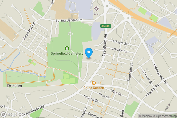 Map location for Rydal House, 6 Spratslade Drive, Stoke-on-Trent, ST3 4DZ