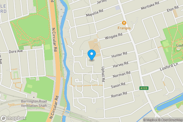 Map location for Flat 23 Springfield Court, Forsythia Close, Ilford, Essex, IG1 2BN