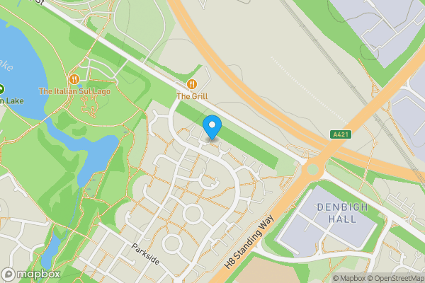 Map location for 178 Favell Drive, Furzton, Milton Keynes, Buckinghamshire, MK4 1AT