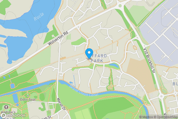 Map location for Broadway Avenue, Giffard Park, Buckinghamshire, MK14 5QH