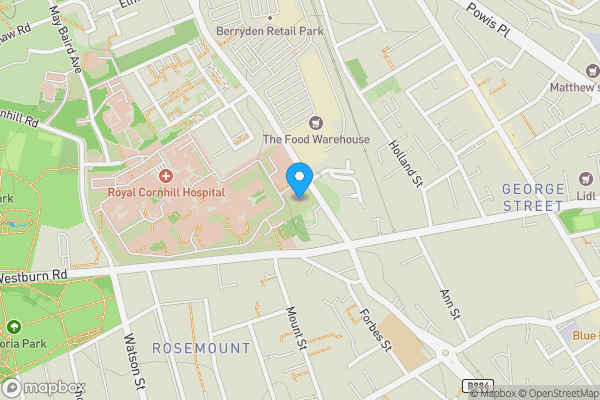 Map location for Lord Cullen House, 127 Causewayend, Aberdeen AB25 3UB