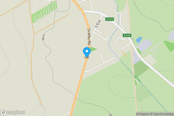 Map location for Scalby Road, SCARBOROUGH, North Yorkshire, YO13 0HN