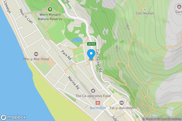 Map location for King Edward Street, Barmouth, Gwynedd, LL42 1PD