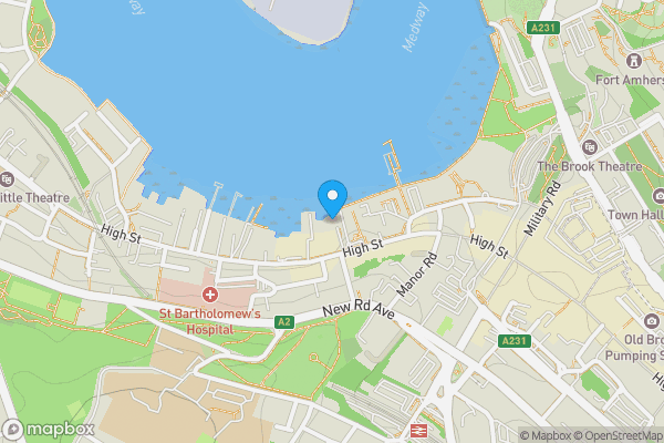 Map location for 45-47 High Street, Chatham, Kent, ME4 4EN