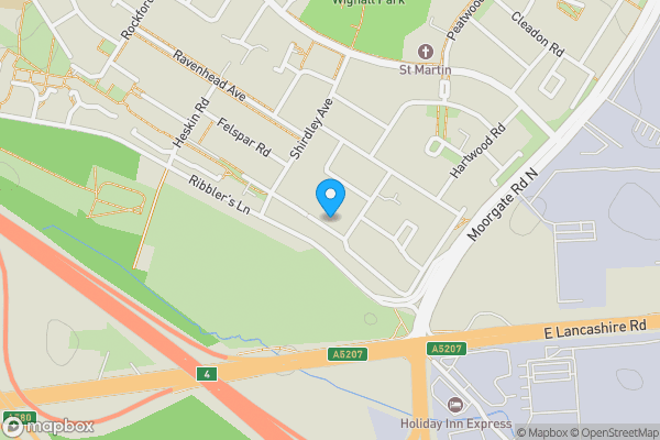 Map location for 22 Croxteth View, Liverpool, Merseyside, L32 7RF