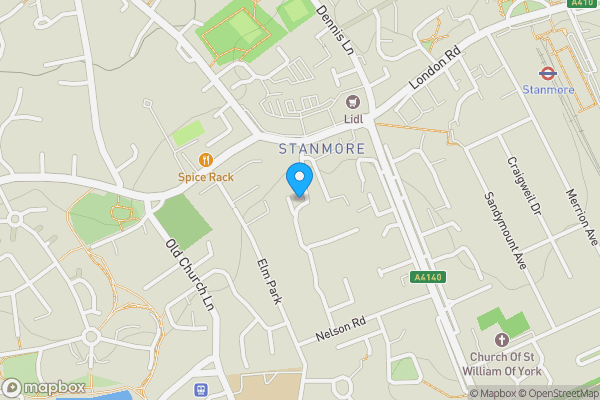 Map location for 4 Glebe Road, Stanmore, Middlesex, HA7 4EL