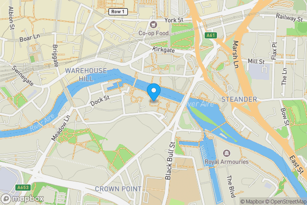 Map location for 52 Cromwell Court, Bowman Lane, Leeds, LS10 1HN