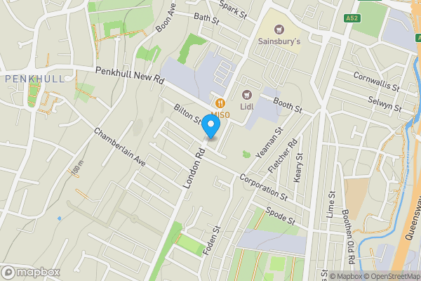 Map location for Garage to the rear 236 London Road, Stoke-On-Trent, Staffordshire ST4 5RH