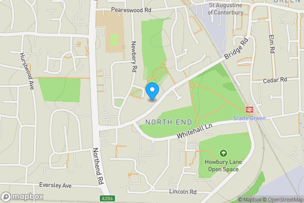 Map location for Garage 21, Bridge Road, Slade Green, Erith, Kent, DA8 2DE